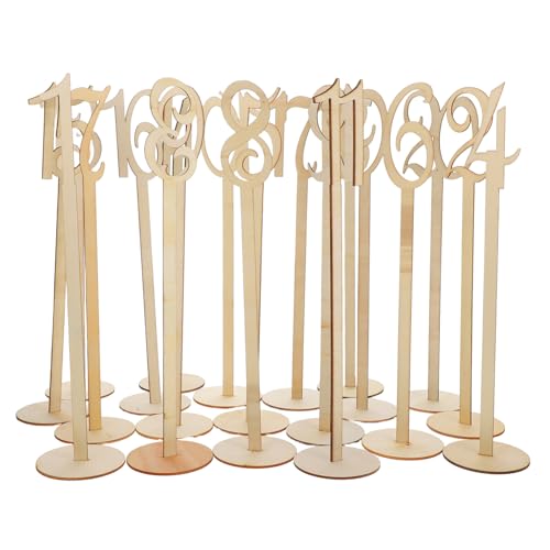 ULTECHNOVO 20 Stück Zahlenkarten-ornamente Disco-tischnummern Tischdekoration Mit Zahlen Hochzeitstischdekor Hochzeitstischnummern Hochzeit Holz Khaki ULTECHNOVO 20 Stück Zahlenkarten-ornamente Disco-tischnummern Tischdekoration Mit Zahlen Hochzeitstischdekor Hochzeitstischnummern Hochzeit Holz Khaki von ULTECHNOVO