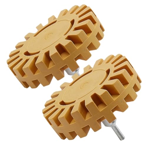 ULTECHNOVO 2Stücke Radierer Wheel für Aufkleberentfernung Gummirad für Lack und Klebereste Kompatibel mit Pneumatischen Werkzeugen für Auto und Hausrenovierungen ULTECHNOVO 2Stücke Radierer Wheel für Aufkleberentfernung Gummirad für Lack und Klebereste Kompatibel mit Pneumatischen Werkzeugen für Auto und Hausrenovierungen von ULTECHNOVO