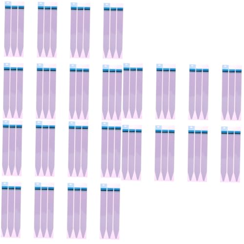 ULTECHNOVO 3 Sätze Batterie-easy-pull-kleber Selbstklebender Batterieaufkleber Aufkleber Für Den Batteriewechsel Batteriebänder Batterieklebestreifen Doppelseitiges Klebeband 8 Blatt * 3 von ULTECHNOVO