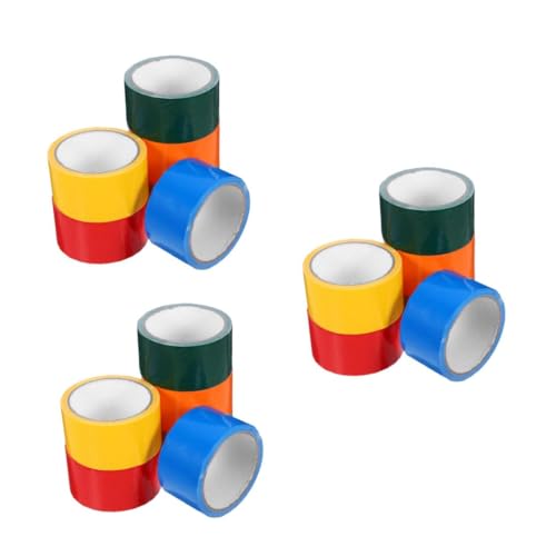 ULTECHNOVO 3 Sätze Farbiges Klebeband Klebeband-multipack Lustiges Klebeband Farben Von Klebeband Starkes Klebeband Hochleistungs-klebeband Süßes Klebeband Kanalgeschichte Stoff 6 Rollen * 3 von ULTECHNOVO