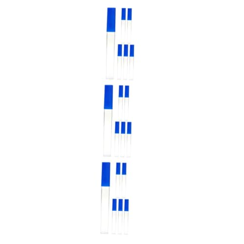 ULTECHNOVO 3 Sätze Thermometer-schutzrohr Nadelrohr Thermometer-reiseetui Nadeletui Aufbewahrungshalter Für Nähnadel-organizer Sticknadelhalter Plastik Transparent 6 Stück * 3 von ULTECHNOVO