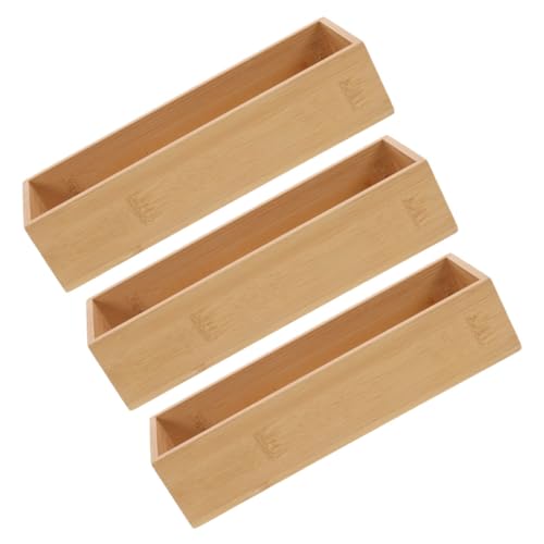 ULTECHNOVO 3 Stück Aufbewahrungsbox Aus Holz Schublade Fach Tablett Aus Holz Besteck-schubladen-organizer Kommode Aufbewahrungskorb Make-up-organizer Aus Bambus Pantry Organizer Bambus Beige ULTECHNOVO 3 Stück Aufbewahrungsbox Aus Holz Schublade Fach Tablett Aus Holz Besteck-schubladen-organizer Kommode Aufbewahrungskorb Make-up-organizer Aus Bambus Pantry Organizer Bambus Beige von ULTECHNOVO