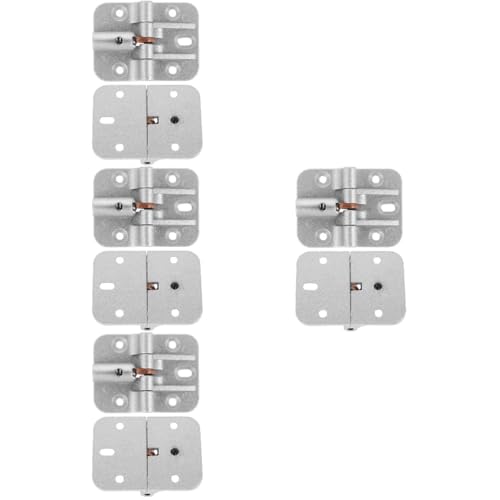 ULTECHNOVO 4 Sätze 4 Sätze Scharnier Faltbare Halterungen Drop Blatt Unterstützung Zusammenklappbarer Tisch Zusammenklappbare Regalhalterung Faltbarer Tisch Verstellbarer 2 Stück * 4 von ULTECHNOVO