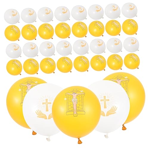 ULTECHNOVO 50 Stück Ballon Party Dekorationen Taufdekorationen Geburtstagsballons Ornament Partyballons Daisy Babyballons Bogen Latexballon Kreuz Taufballons Emulsion ULTECHNOVO 50 Stück Ballon Party Dekorationen Taufdekorationen Geburtstagsballons Ornament Partyballons Daisy Babyballons Bogen Latexballon Kreuz Taufballons Emulsion von ULTECHNOVO