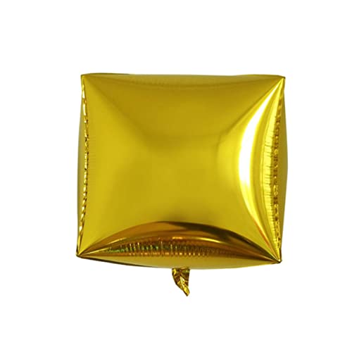 ULTECHNOVO 5Stücke Quadratische Aluminiumfolie Ballons Party Dekoration für Festivals Gold Einzigartige Form für Unvergessliche Feiern und Events ULTECHNOVO 5Stücke Quadratische Aluminiumfolie Ballons Party Dekoration für Festivals Gold Einzigartige Form für Unvergessliche Feiern und Events von ULTECHNOVO