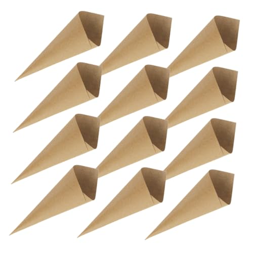 ULTECHNOVO 60Stücke Papiertüten für Hochzeiten Blütenblatt DIY Konfetti Kegelhalter für Partydekoration für Süßigkeiten und Kleine ULTECHNOVO 60Stücke Papiertüten für Hochzeiten Blütenblatt DIY Konfetti Kegelhalter für Partydekoration für Süßigkeiten und Kleine von ULTECHNOVO