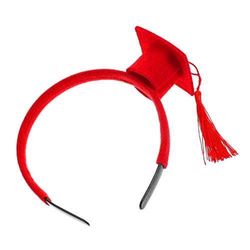 ULTECHNOVO Arzt Hut Stirnband Dekorationen Mini Kappe Quaste Erwachsene Gradverzierung Graduierungselemente Haarband Haarverzierung Haarreifen Haarversorgung Plüschstoffe rot ULTECHNOVO Arzt Hut Stirnband Dekorationen Mini Kappe Quaste Erwachsene Gradverzierung Graduierungselemente Haarband Haarverzierung Haarreifen Haarversorgung Plüschstoffe rot von ULTECHNOVO