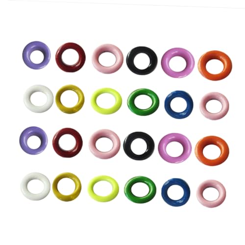 ULTECHNOVO Bunte Knopf Ösen Für Bastelprojekte 8mm Grommet Eyelets Set Gemischten Farben Ideal Für Dekoration Und DIY Anwendungen von ULTECHNOVO