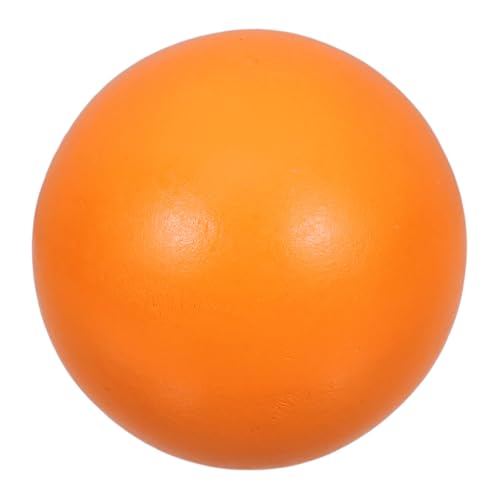 ULTECHNOVO Holzkugel Kugeln Aus Hartholz Dekokugeln Aus Holz Holzhandwerk Bälle Basteln Holzperlen Holz Runden Hölzerne Runden Runde Kugel Aus Holz Diy-ball Orange von ULTECHNOVO