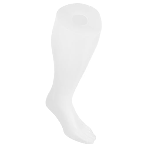 ULTECHNOVO Strumpffußform Socken Fußmodell Sockenhalter Socken Präsentation Fuß Modell für Socken Plastisches Fußmodell Socken-Mannequin-Fuß-Display Füße Modell Mannequin-Füße Plastik Weiß von ULTECHNOVO