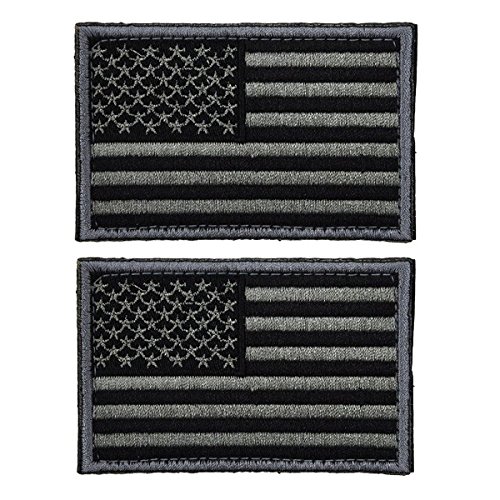 ULTNICE Flag Patches taktische USA Flagge Patch selbstklebende US militärische einheitliche Emblem Patches Pack 2 von ULTNICE