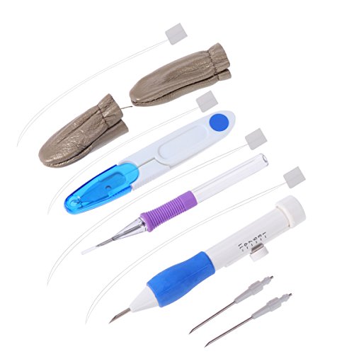 ultnice Nadel Filzen Starter Kit Punch Stickerei Pen Stiching Set mit Schutzkoffer für Sticken von ULTNICE