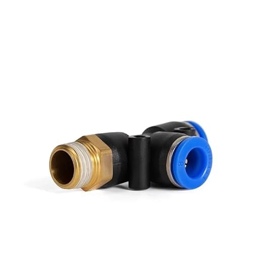 Pneumatic Connector 4mm 6mm 8mm 10mm 12mm Fitting Male Thread 1/8 1/4 3/8 1/2 Air Fittings Quick Push(PD10-01) von ULVOWZSTZ