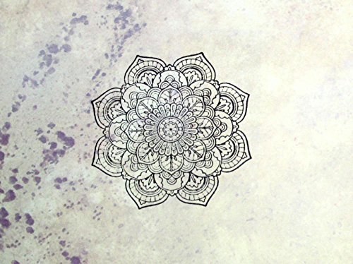 UMR-Design ST-065 Mandala Stempel Stamp Grösse M 7.5cm x 7.5cm von UMR-Design