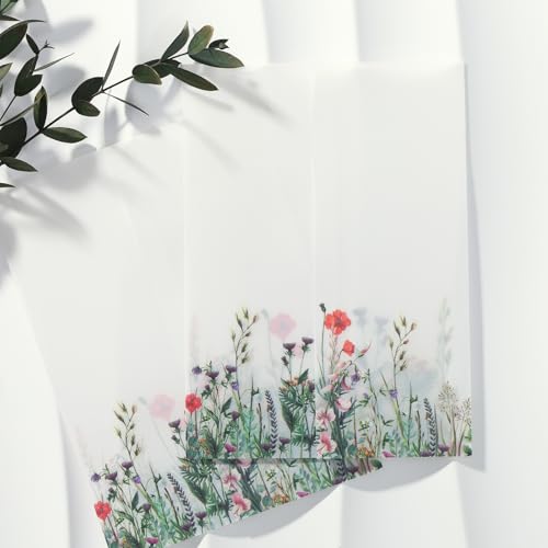 UNIQOOO Breeze Wildblumen-Pergamentumhüllen für 12,7 x 17,8 cm Einladungen, 115 g/m², vorgefaltetes, halbtransparentes Pergamentpapier, für Hochzeitseinladungen, Wildblumen und Kräuter, Motto-Party UNIQOOO Breeze Wildblumen-Pergamentumhüllen für 12,7 x 17,8 cm Einladungen, 115 g/m², vorgefaltetes, halbtransparentes Pergamentpapier, für Hochzeitseinladungen, Wildblumen und Kräuter, Motto-Party von UNIQOOO