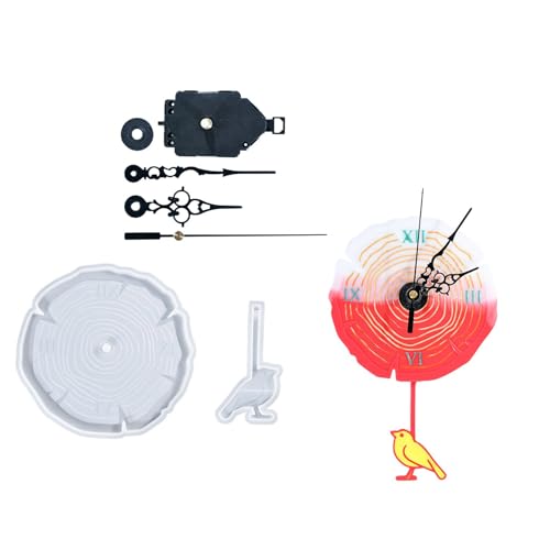 Künstlerische Uhr-Formen, Silikonform, Epoxidharz, Uhrenformen zum Basteln von Uhren und kunstvollen Heimdekorationen, Epoxid-Gussform Künstlerische Uhr-Formen, Silikonform, Epoxidharz, Uhrenformen zum Basteln von Uhren und kunstvollen Heimdekorationen, Epoxid-Gussform von UNTERING