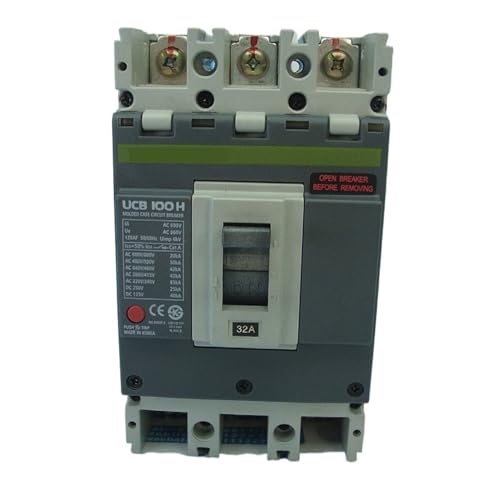 UOUOBEAR Marine Circuit Breakers UCB100H 3P 32A + Release SHT-12FG AC220V for Marine Electrical Applications UOUOBEAR Marine Circuit Breakers UCB100H 3P 32A + Release SHT-12FG AC220V for Marine Electrical Applications von UOUOBEAR