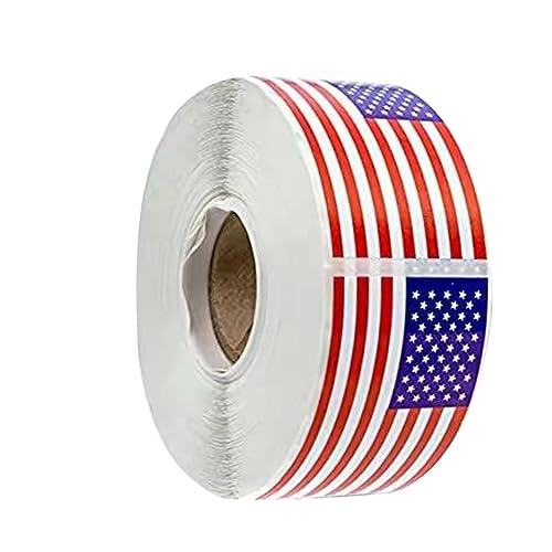 UPKOCH 1 Patriotische Aufkleber Abziehbilder der amerikanischen Flagge aus Papier Selbstklebende Aufkleber mit US-Flagge Sticker lustig lustige Aufkleber Etiketten Aufkleber für Helme LKW von UPKOCH