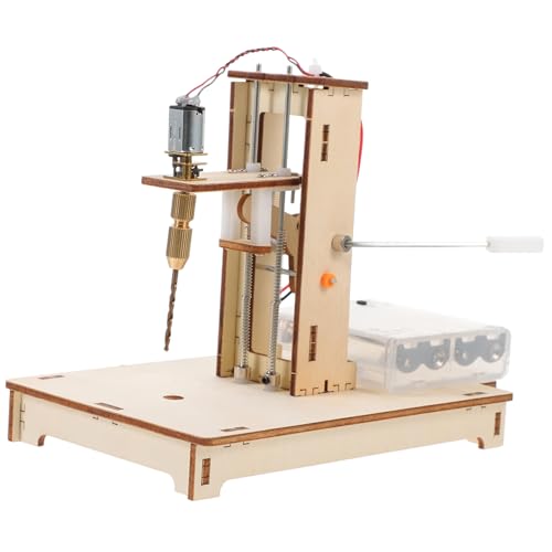 UPKOCH 1 Satz DIY Mini-tischbohrmaschine Wissenschaftliche Bohrmaschine Kleine Tischbohrmaschine Bohrmaschine Mini Mini-bohrmaschine DIY-bohrmaschine Bastel-bohrmaschine Holz von UPKOCH