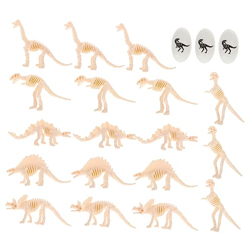 UPKOCH 1 Satz Dinosaurier-Modell Dinosaurier-Gastgeschenke Skelettmodell spielzeug für kinder kinderspielzeug Zylinder Modelle Dinosaurier-Ei-Cupcake-Topper Skelett Dekorationen schmecken von UPKOCH