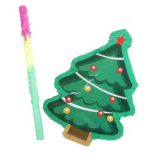 UPKOCH 1 Satz Weihnachtspinata für Neon-Accessoires Girlanden Dekorationen vierzehn Tage Ornament weihnachtsdeko weihnachts party wihnachtsdeko Pinata-Schmuck Party-Piñata Papier von UPKOCH