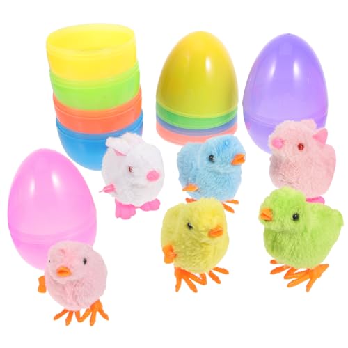 UPKOCH 1 Set Kaninchen Huhn Ei Hase Aufblasbares Osterspielzeug Partyzubehör Für Ostern Korbfüller Osterparty Versorgung Kunststoff von UPKOCH