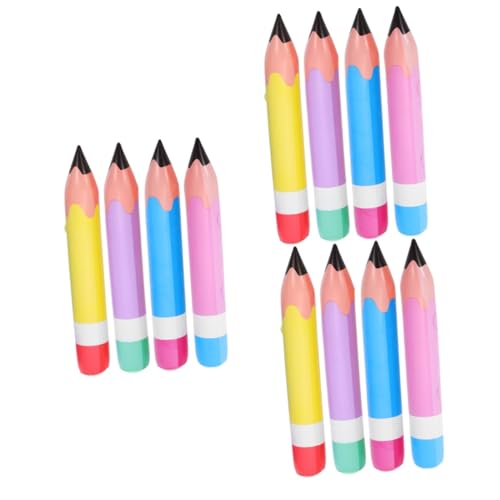 UPKOCH 12 Stück Aufblasbarer Bleistift Aufblasbarer Buntstift Große Requisite Aufblasbarer Buntstift Für Schulparty Großer Aufblasbarer Buntstift Aufblasbarer Buntstift Riesige von UPKOCH