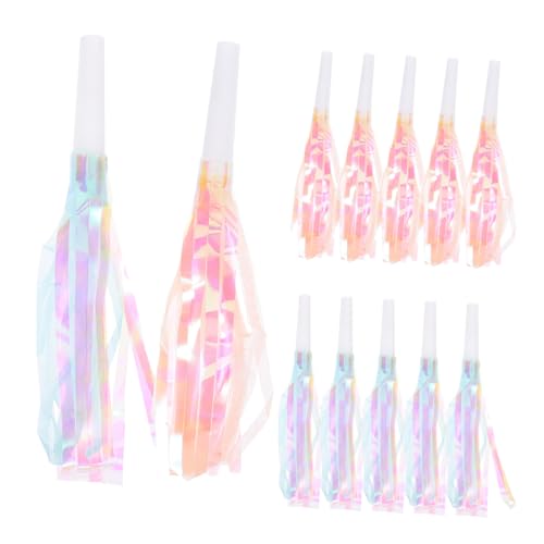 UPKOCH 12 Stück Blow Dragon Whistle Luftgebläse Blowout Partyzubehör Gebläse Krachmacher Party Blowouts Party Krachmacher Geburtstagsgebläse Geburtstagsblashörner Partygebläse von UPKOCH