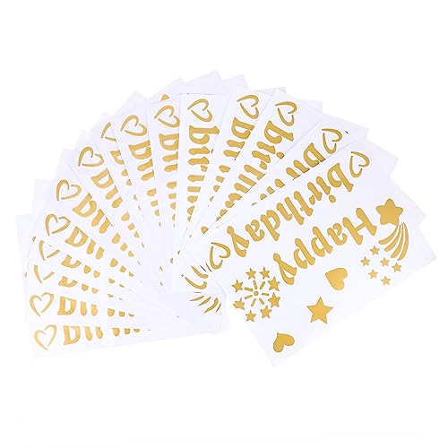 UPKOCH 15St Ballon-Geburtstags-Aufkleber Hochzeitsdekoration Selbstklebender Ballon Wiederverwendbare Sticker Reusable Stickers Luftballons Party-Aufkleber wandaufkleber schmuck Bobo-Ball von UPKOCH