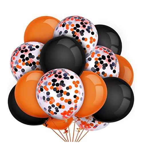 UPKOCH 15er Set Halloween Party Deko Ballons Latex Luftballons Für Festlichkeiten Geburtstagsfeiern Und Besondere Anlässe Perfekte Ballons Zur Dekoration von UPKOCH