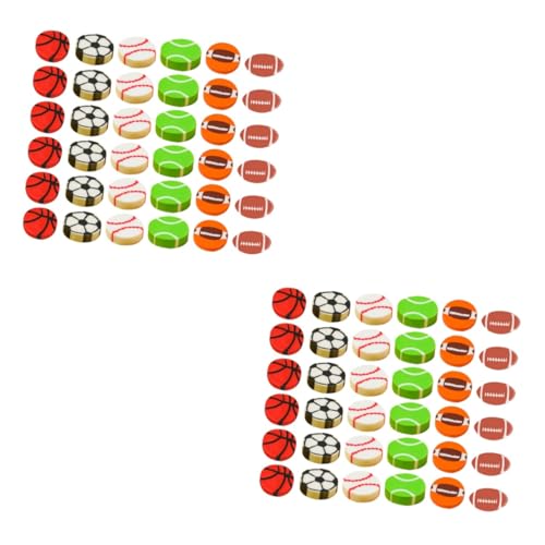 UPKOCH 2 Sätze Kugelradiergummi Zarte Radiergummis Kugelschreiber Radiergummi Erasers for Schreibwaren Verschleißfeste Radiergummis Multifunktions-mini-radierer 90 Stück * 2 von UPKOCH