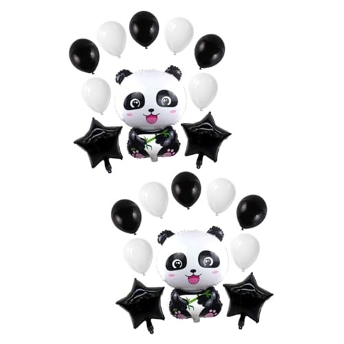 UPKOCH 20 Teiliges Set Panda Ballonballons Panda Themenballon Für Party von UPKOCH