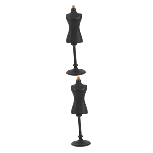 UPKOCH 2St Modellständer Mannequin-Kleiderform Spielzeuge Miniatur-Kleiderständer zum Nähen puppenkleiderbügel Puppen kleiderbügel Spielzeug Puppenständer Mannequin-Halterung Harz von UPKOCH