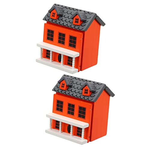 UPKOCH 2st Mini-Ornament Sandkasten Holzbausatz Dekorationen Für Zuhause Holz Mini Haushandwerk Mini-dekor Hausdekorationen Für Zu Hause Miniaturdekoration Puppe Spielen Hölzern Haushalt von UPKOCH