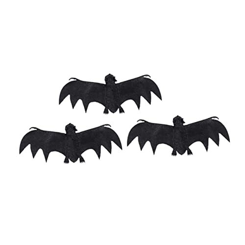 UPKOCH 3 Stücke Halloween Dekoration Lebendige Fledermaus Hängende Dekore Halloween Bat Anhänger von UPKOCH