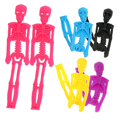 UPKOCH 30 Stk Skelett-Skelett-Dekompression happy halloween kostüm halloween streudekor halloween funny present halloween-dekoration partyartikel tragbar Spielzeug Zubehör Kind von UPKOCH