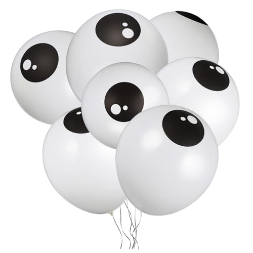 UPKOCH 300 Stk Halloween-Augapfel-Latexballons Einladungen zur Halloween-Party gruseliger Augapfelballon halloween kleidung halloween klamotten Spielzeug Wasserballballons Partyballons von UPKOCH