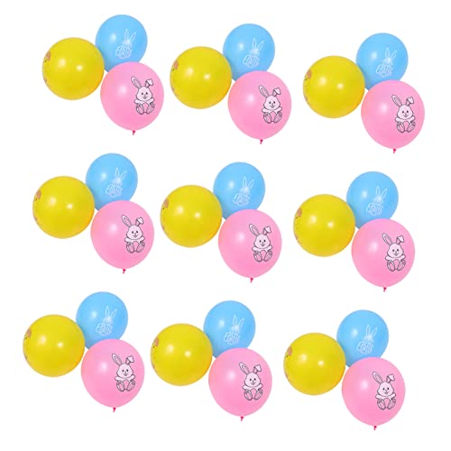 UPKOCH 36St Osterballons easter bunny ostern luftballons Party Dekoration Ostern dekoracje wielkanocne ozdoby wielkanocne Hasenballons Partyballons fröhliche osterluftballons Emulsion von UPKOCH