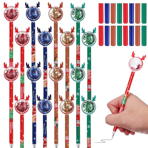 UPKOCH 36St Weihnachts-Elch-Gelstift süßer Stift Weihnachtskugelschreiber weihnachtsstifte groß weihnachts kugelschreiber schreibutensilien Geschenkidee Gel-Tintenstift Gel Plastik von UPKOCH