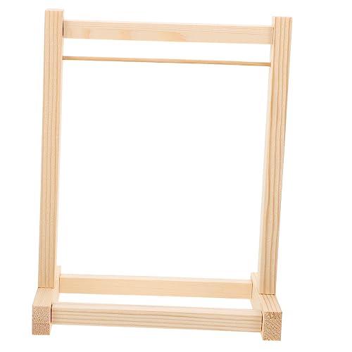 UPKOCH 3St Puppenaufhänger Puppen kleiderstange puppenkleiderbügel Puppenkleiderständer Babypuppe para Spielzeug Kleidung Kleiner Kleiderbügel Kleiner Kleiderständer Kleiderschrank Mantel von UPKOCH