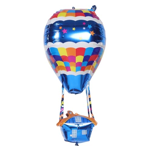 UPKOCH 4 Stück Heißluftballon Dekorationen Für Babyparty Aluminium Babyparty Folienballons Folienballons Geburtstagsballons Heißluft Themenballons von UPKOCH