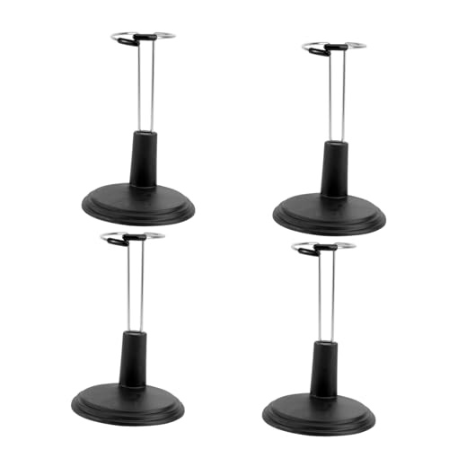 UPKOCH 4 Stück Puppenständer Schwarz Tragbarer Bärenständer Kreative Halterung für Puppen und Spielzeugmodelle Platzsparend und Leicht für Zuhause und Unterwegs UPKOCH 4 Stück Puppenständer Schwarz Tragbarer Bärenständer Kreative Halterung für Puppen und Spielzeugmodelle Platzsparend und Leicht für Zuhause und Unterwegs von UPKOCH