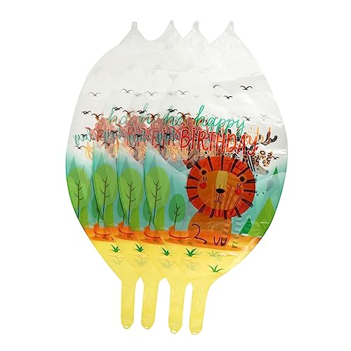 UPKOCH 4 Stück tierischer Ballon Dschungel Dekorationen Faultier Ballon gehende Tierballons room decoration dekoration kinderzimmer Cartoon-Ballons Luftballons zur Babyparty PA-Nylon von UPKOCH