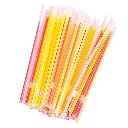 UPKOCH 400 Stk Leuchtstab-Set helle Leuchtstäbe mehrfarbige Leuchtstäbe leuchtende armbänder glowstick einhandzwinge Party leuchtendes Spielzeug Leuchtstäbe Masse Plastik von UPKOCH