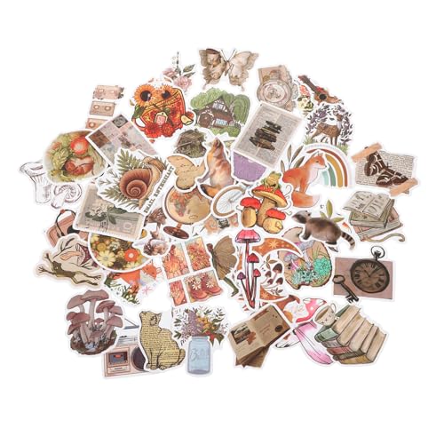 UPKOCH 50 Stück Graffiti-Aufkleber Laptop-Aufkleber Aufkleber für Jugendliche Scrapbooking Sticker Scrapbook Stickers Selbstklebende Aufkleber selbstgemachte Aufkleber Notizbuch schmücken von UPKOCH