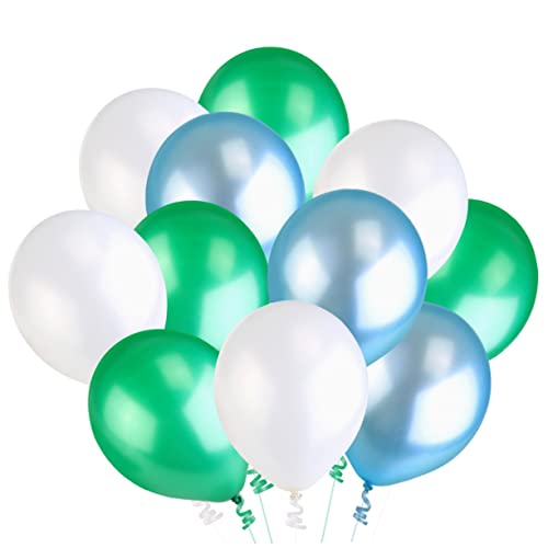 UPKOCH 50 Stück Latexballon gepunktete Luftballons Perlmutt glänzender Ballon Perlenballon Hochzeitsballons ritauls hochzeitslaken toys Ballon für Kinderspaß Geburtstagsfeier Ballon Green von UPKOCH