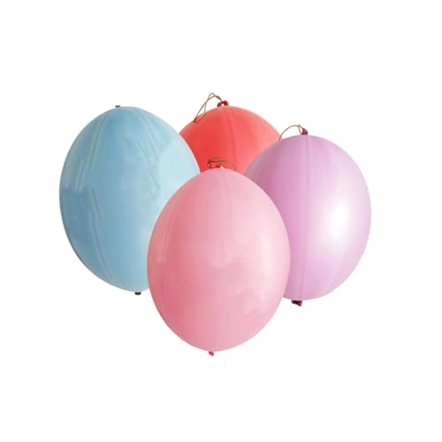 UPKOCH 5g Neon Punch Ballons Für Bunte Luftballons Mit Gummibandgriff Zufällige Farben Perfekt Für Partys Und Feierlichkeiten von UPKOCH