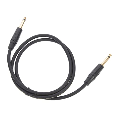 UPKOCH 65mm Audio kabel Audiokabel für Mikrofon Gitarrenkabel Audio- guitar cable speaker cables lautsprecher Audiokabel liefern gitarre kabel versorgung freies Kupfer Black von UPKOCH