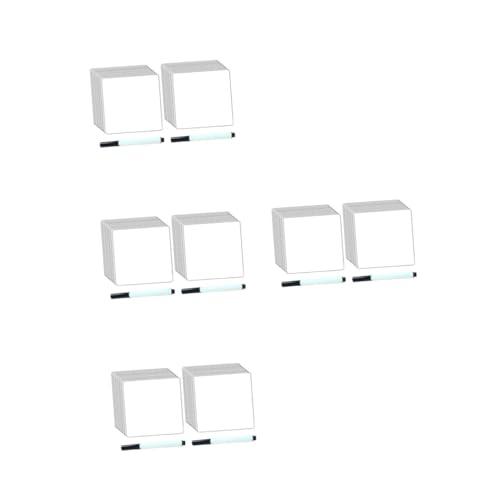 UPKOCH 8 Sätze Whiteboard-aufkleber Whiteboard-etikettenaufkleber Aufkleber Für Trocken Abwischbare Etiketten Trocken Abwischbare Notizen Pvc Weiß von UPKOCH