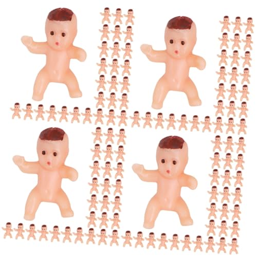 UPKOCH 800 Stk Mini-plastikbaby Für Die Babyparty Mini- -spielzeugmodell Mini- -modell Babyparty-partybevorzugung Mini-babys Kleine Babyfiguren Winzige Babys Spielzeuge Pp von UPKOCH